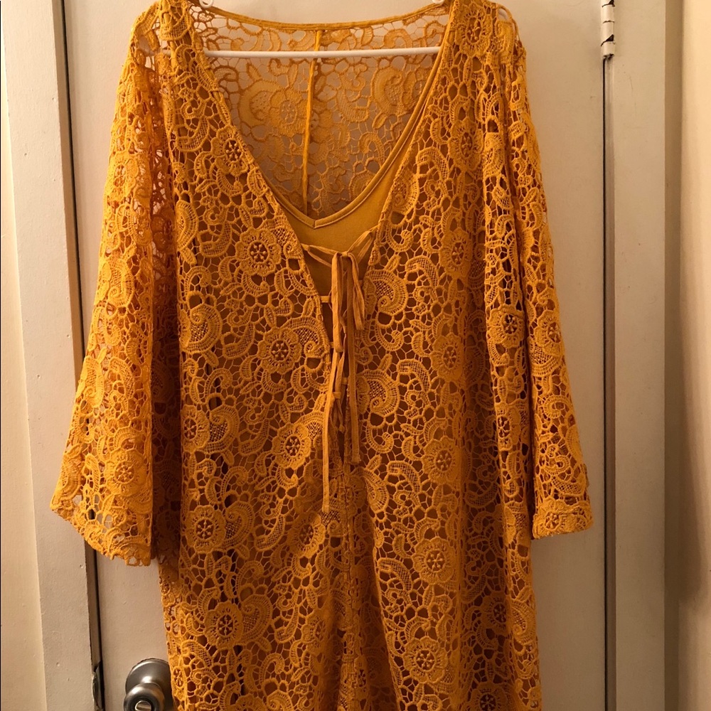 Lane Bryant Crochet dress